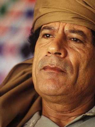 معمر القذافي
